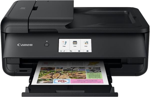 Canon PIXMA TS9520 All In one Wireless Printer Home or Office| Scanner | Copier | Mobile Printing with AirPrint and Google Cloud Print, Black, Works with Alexa, One Size - Image 2
