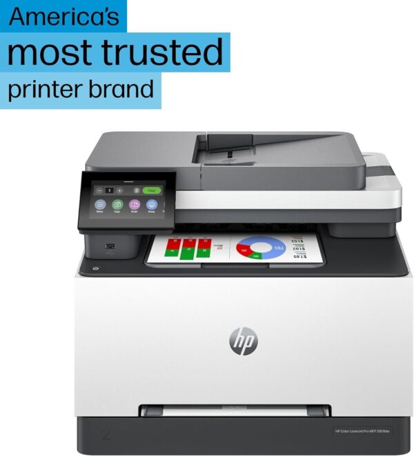 HP LaserJet M110w Wireless Printer, Print, Fast speeds, Easy setup, Mobile printing, Best for small teams - Image 2