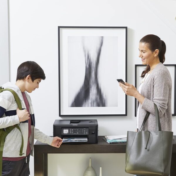 Brother MFC-J1010DW Wireless Color Inkjet All-in-One Printer with Mobile Device and Duplex Printing, Refresh Subscription and Amazon Dash Replenishment Ready - Image 6